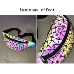 Luminous Geometry Fanny Pack Waist Bag Unisex
