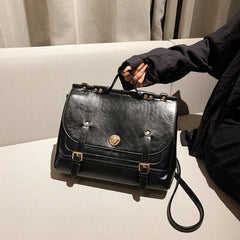 Vintage Style Women Backpacks Handbags Female Ladies Artificial Leather