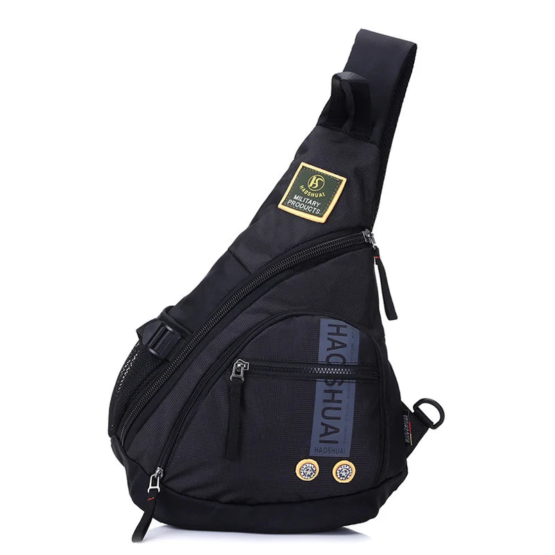 Waterproof Nylon Single Chest Bags For Men Crossbody Bags Travel