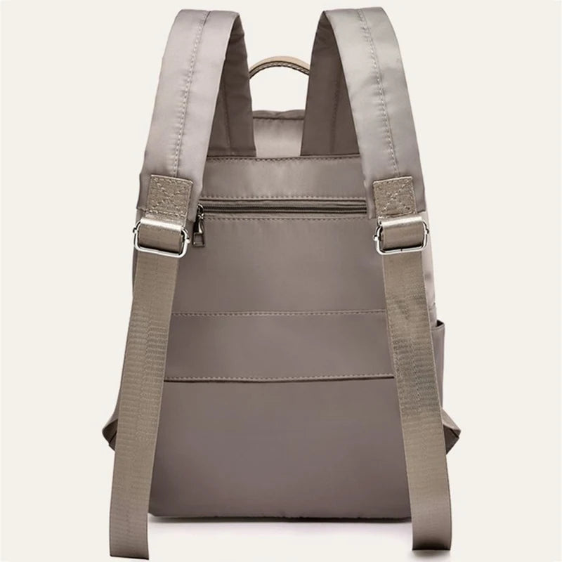Waterproof Oxford Cloth Backpack Women Large Capacity Travel Shoulder Bag