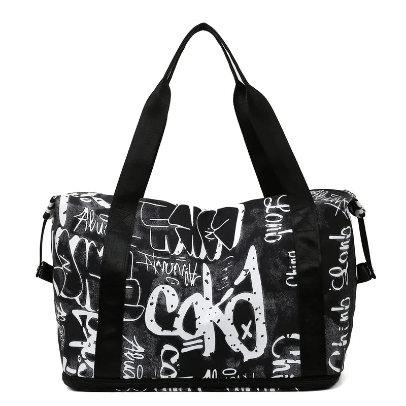Waterproof Travel Bags Handbag Oxford Cloth Canvas Shoulder Bag