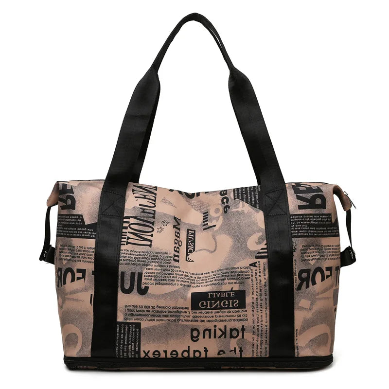Waterproof Travel Bags Handbag Oxford Cloth Canvas Shoulder Bag