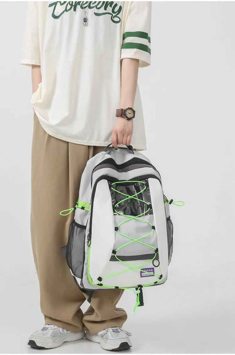 Waterproof Women Backpack Large Capacity Book Bag Girl School Laptop Travel