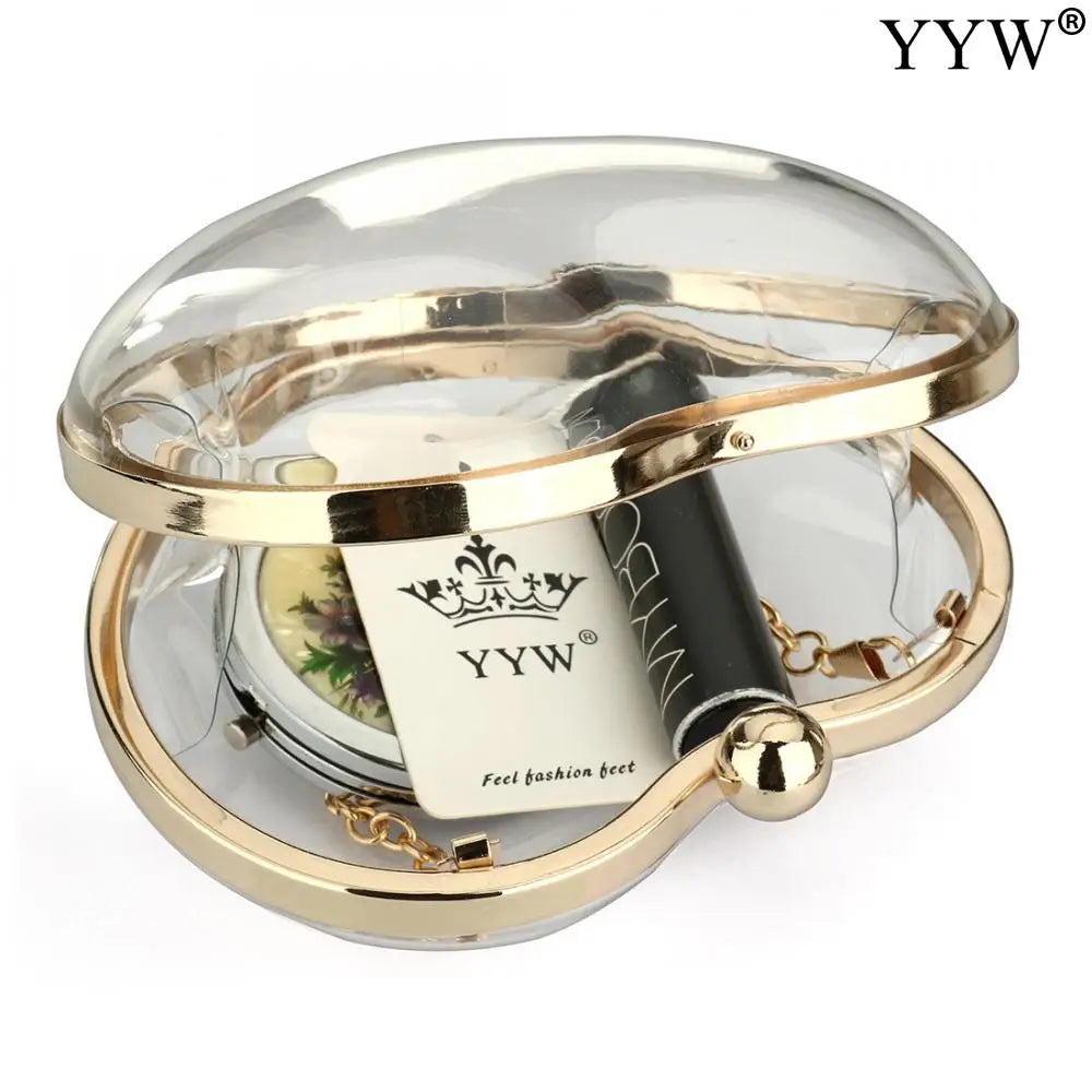 Transparent Acrylic Box Clutch Bag for Party Wedding Shoulder Bag
