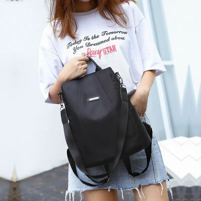 Women Anti-Theft Backpack Travel Shoulder Bag Handbag