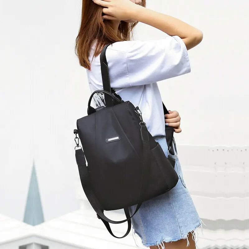 Women Anti-Theft Backpack Travel Shoulder Bag Handbag