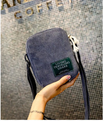 Women Corduroy Crossbody Messenger Bag for Women