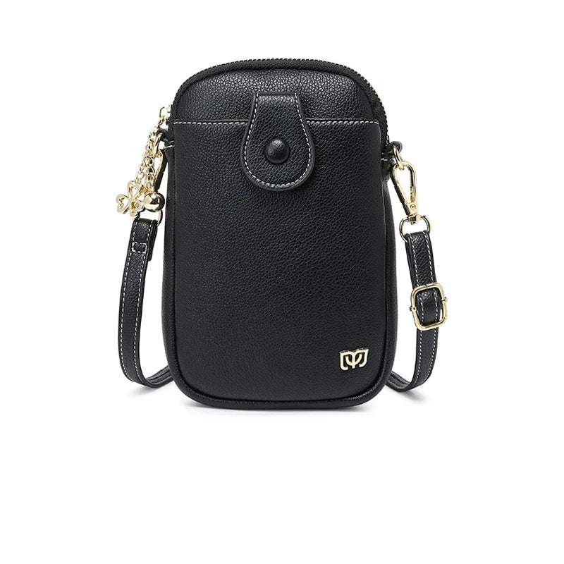 Women Crossbody Bag PU Leather Mobile Phone Bags Small Female Messenger Bag