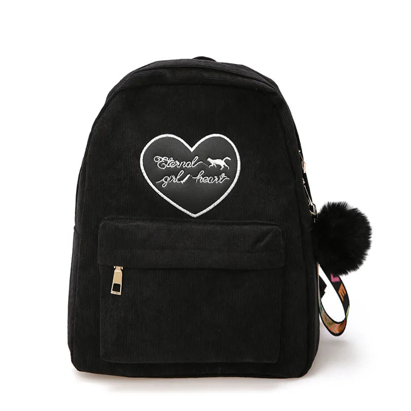 Girls Small Backpacks Feminine Packbag Teenagers Women Backpack