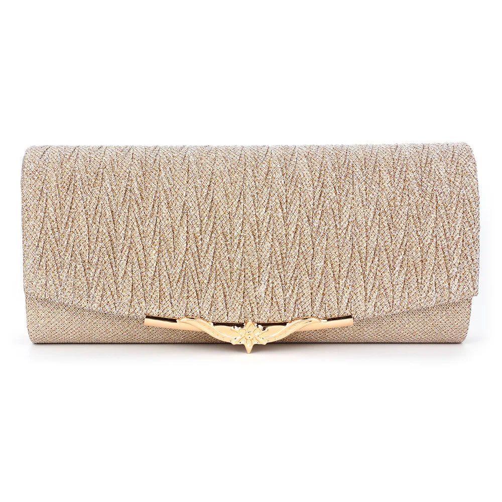 Glitter Evening Bag Wedding Clutch Handbag Chain Shoulder Bag