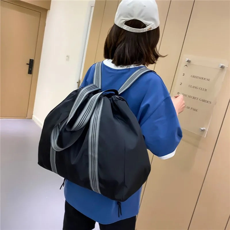 Women Large Handbags Fitness Gym Bag Multifunctional Sports Waterproof
