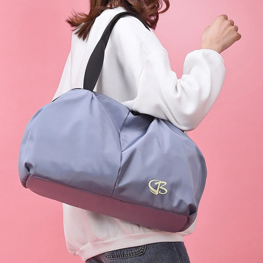Gym Fitness Shoulder Bag Large Capacity Exercise Tote Lightweight Handbags
