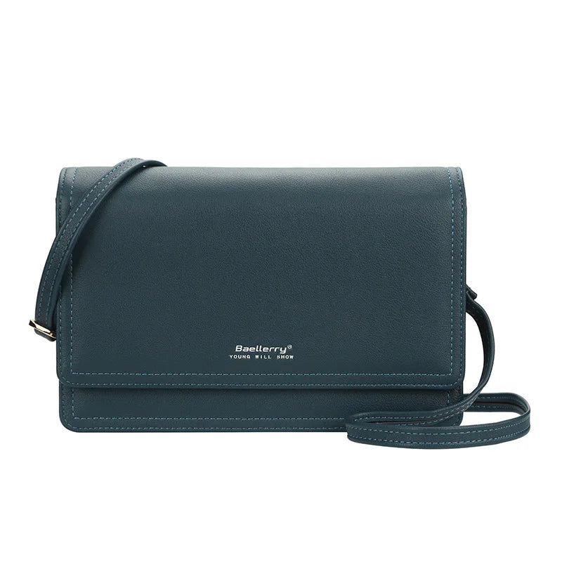 Sequined PU Leather Women Messenger Bag