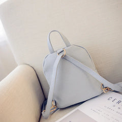 Women Mini Backpack PU Leather School Rucksack NIN668