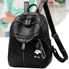Women PU Leather Backpack Bag Purses Cross Shoulder Travel