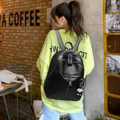 Women PU Leather Backpack Bag Purses Cross Shoulder Travel