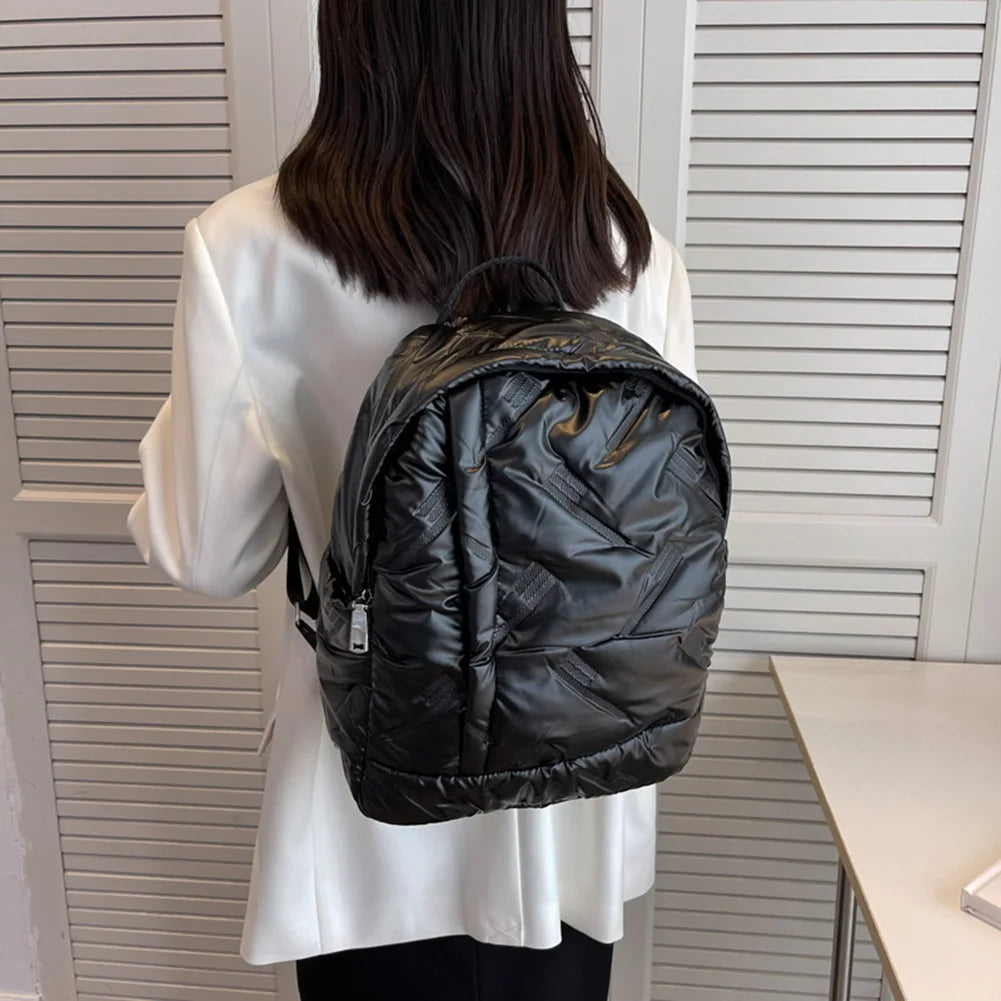 Waterproof Padded Backpack for Women Student School Bags