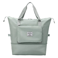 Women Patchwork Fitness Travel Shoulder Tote Bag Casual Ladies Handbags