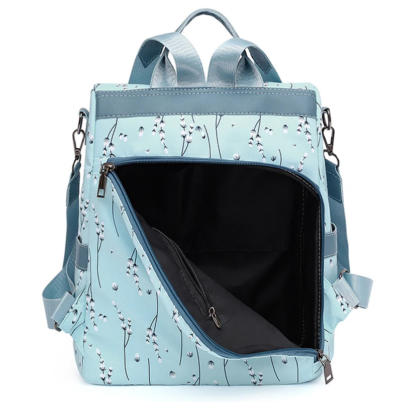 Women's College Wind Travel Shoulder Bag Backpack