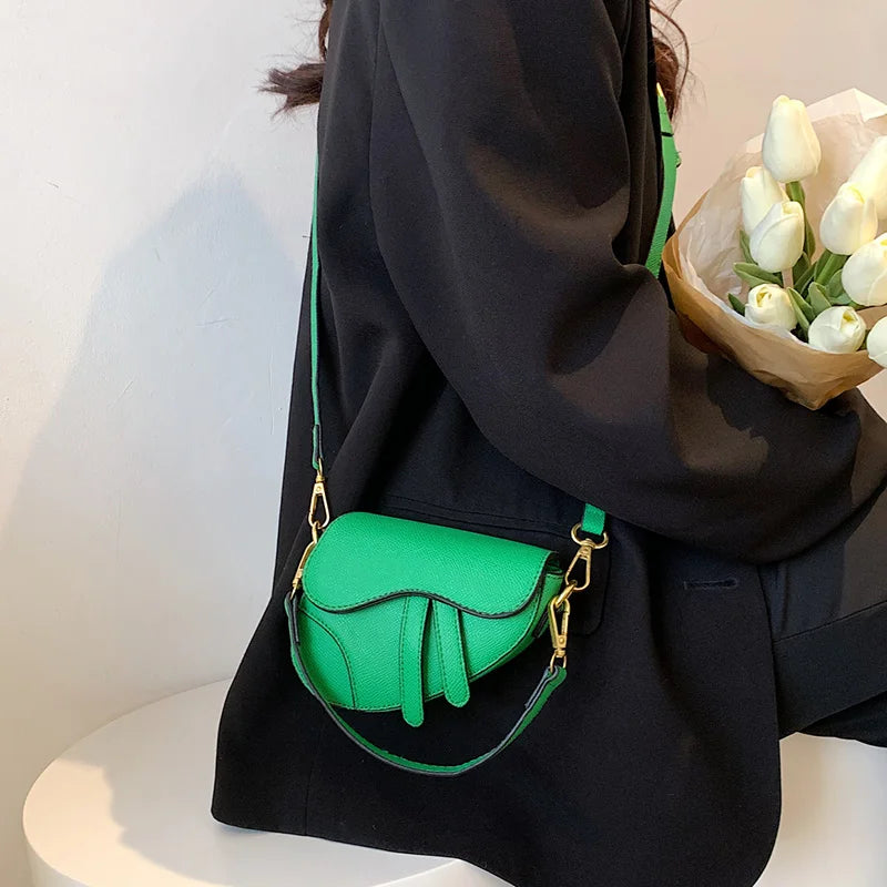 Women Saddle Bag Small Shoulder bags Crossbody Bag Clutch