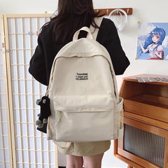 Women School Backpack Teenger Girl Mochila Bagpack Nylon Backpack