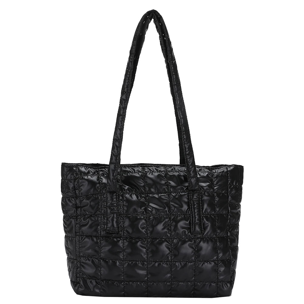 Women Large Capacity Cotton Padded Shopping Tote Bags