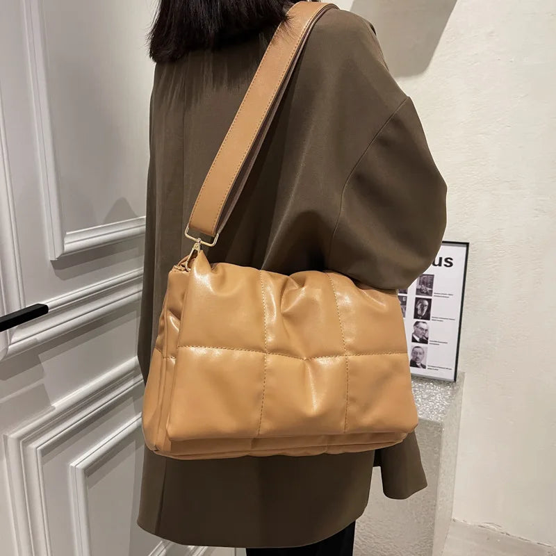 Women Shoulder Bag Casual PU Handbags Crossbodybag