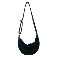 Women Shoulder Bag Dumpling Crossbody Bags PU Leather Handbag Travel
