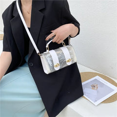 Women Shoulder Bag Transparent Messenger Female Handbag Crossbody Bags