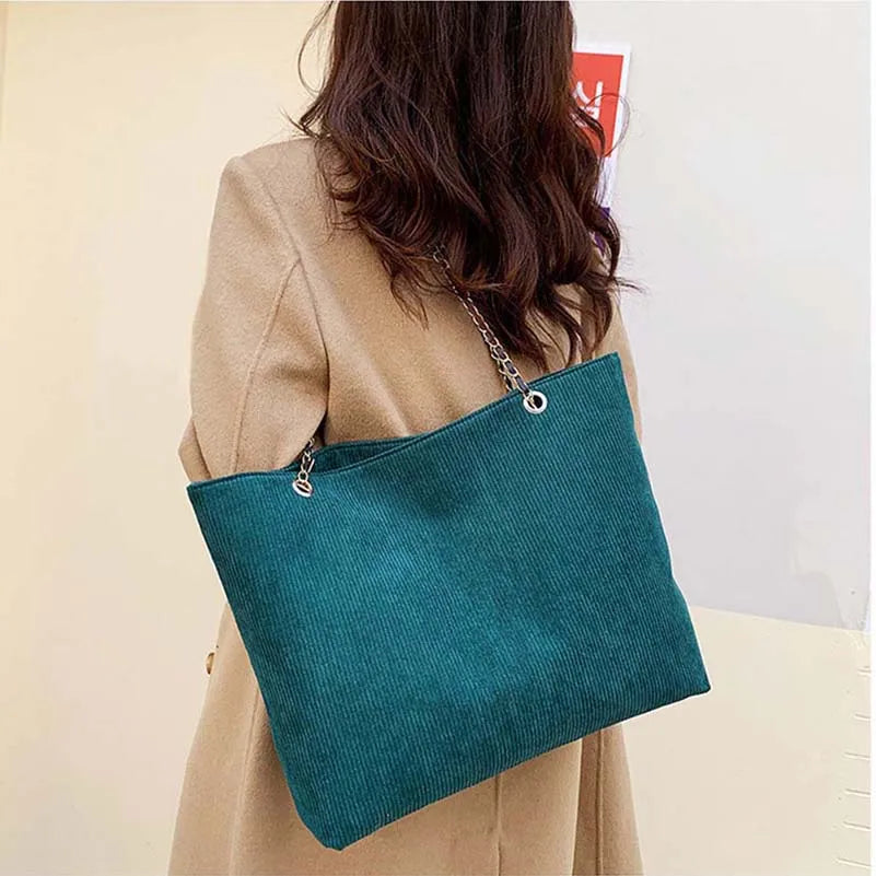 Large Capacity Chain Tote Bag for Women