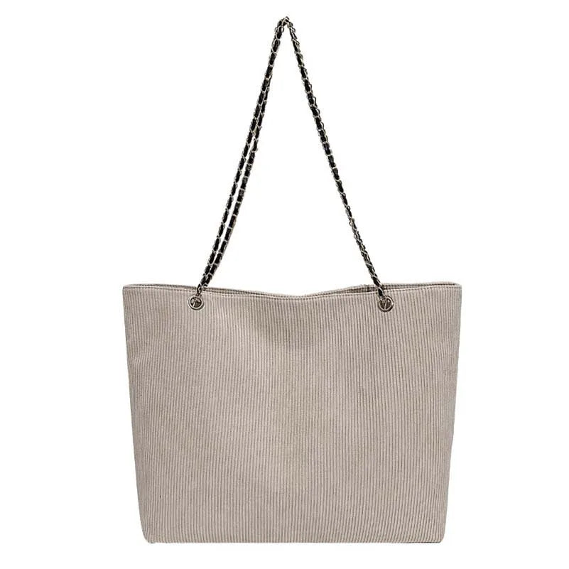 Large Capacity Chain Tote Bag for Women