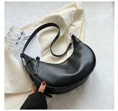 Women Shoulder Bags PU Leather Messenger Bag Casual Solid Crossbody Pack
