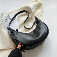Women Shoulder Bags PU Leather Messenger Bag Casual Solid Crossbody Pack