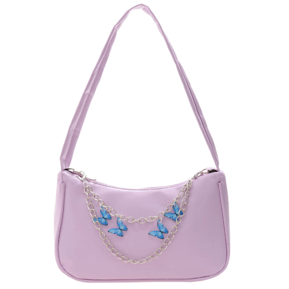 Women Shoulder Bags Butterfly Chain Underarm Bags Ladies Small Hobos