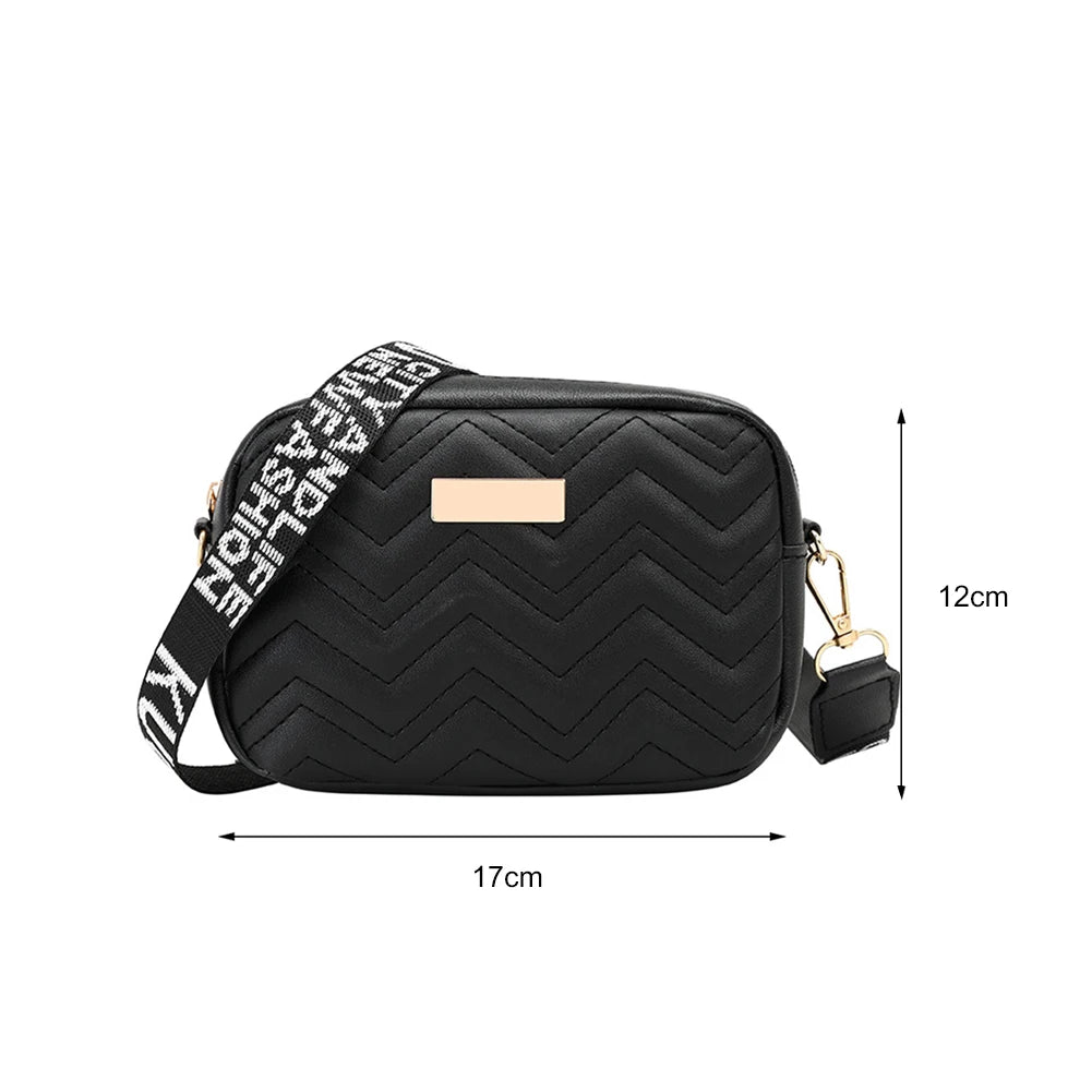 Women Shoulder Crossbody Bag PU Leather Casual Small Messenger Handbags