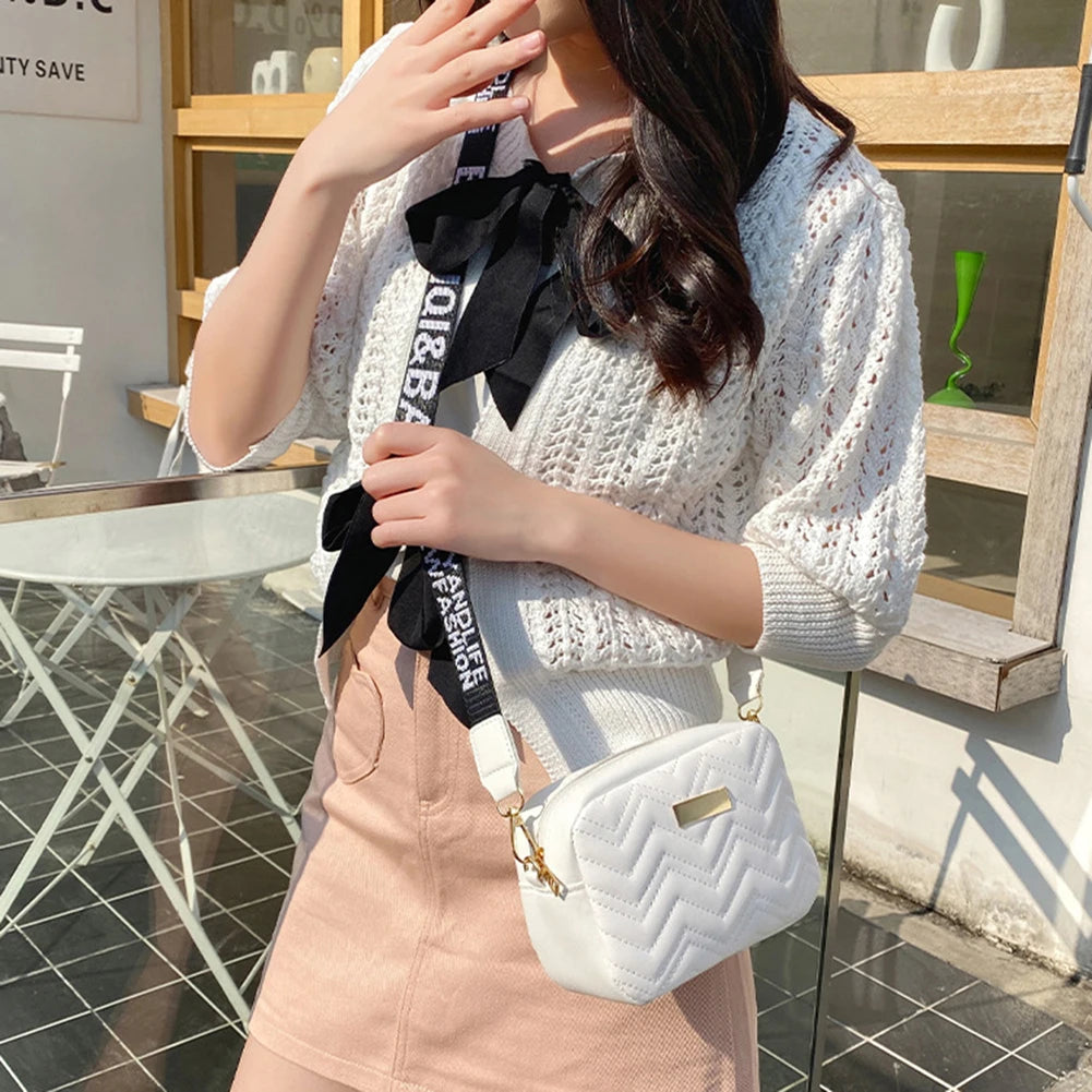 Women Shoulder Crossbody Bag PU Leather Casual Small Messenger Handbags
