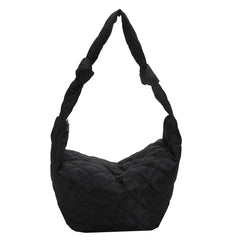 Women Cotton Padded Top-handle Totes Bags Nylon