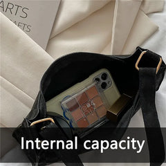 Women Underarm Bag Letter Print Handbag