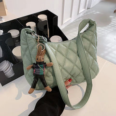 Women Rhombus Crossbody Shoulder Bag