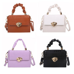 Women's Stone Pattern PU Leather Shoulder Bag Envelope Crossbody Handbag