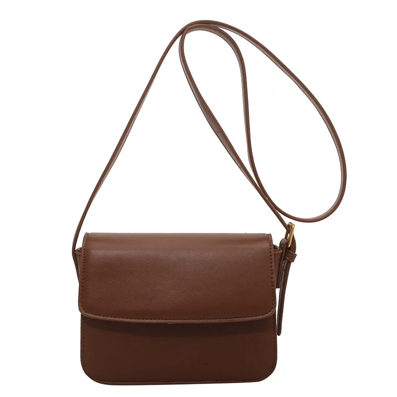 Women's Beige PU Leather Handlebag Armpit Handbag