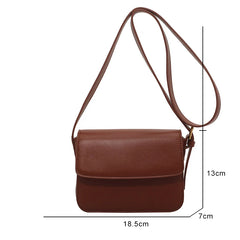 Women's Beige PU Leather Handlebag Armpit Handbag