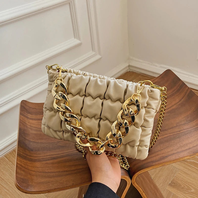 Women's Evening Chain Shoulder Bag Classic Messenger Handbag