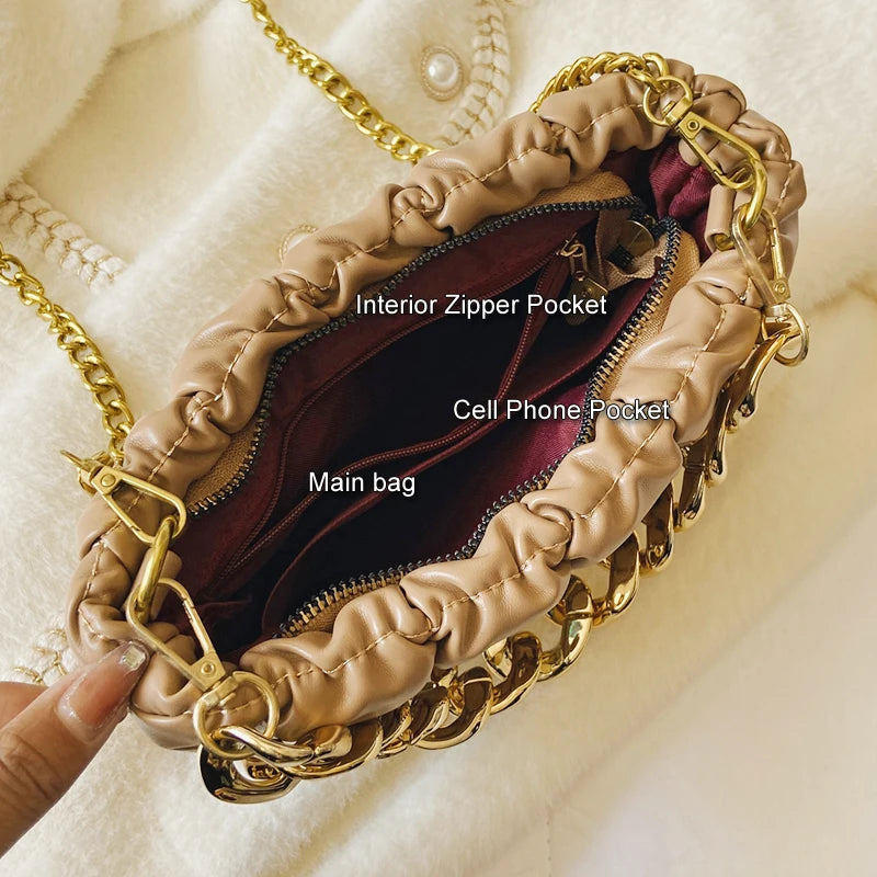Women's Evening Chain Shoulder Bag Classic Messenger Handbag