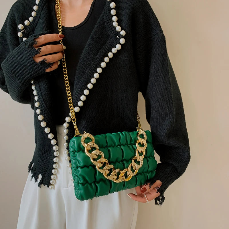 Women's Evening Chain Shoulder Bag Classic Messenger Handbag