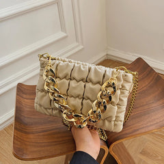 Women's Evening Chain Shoulder Bag Classic Messenger Handbag