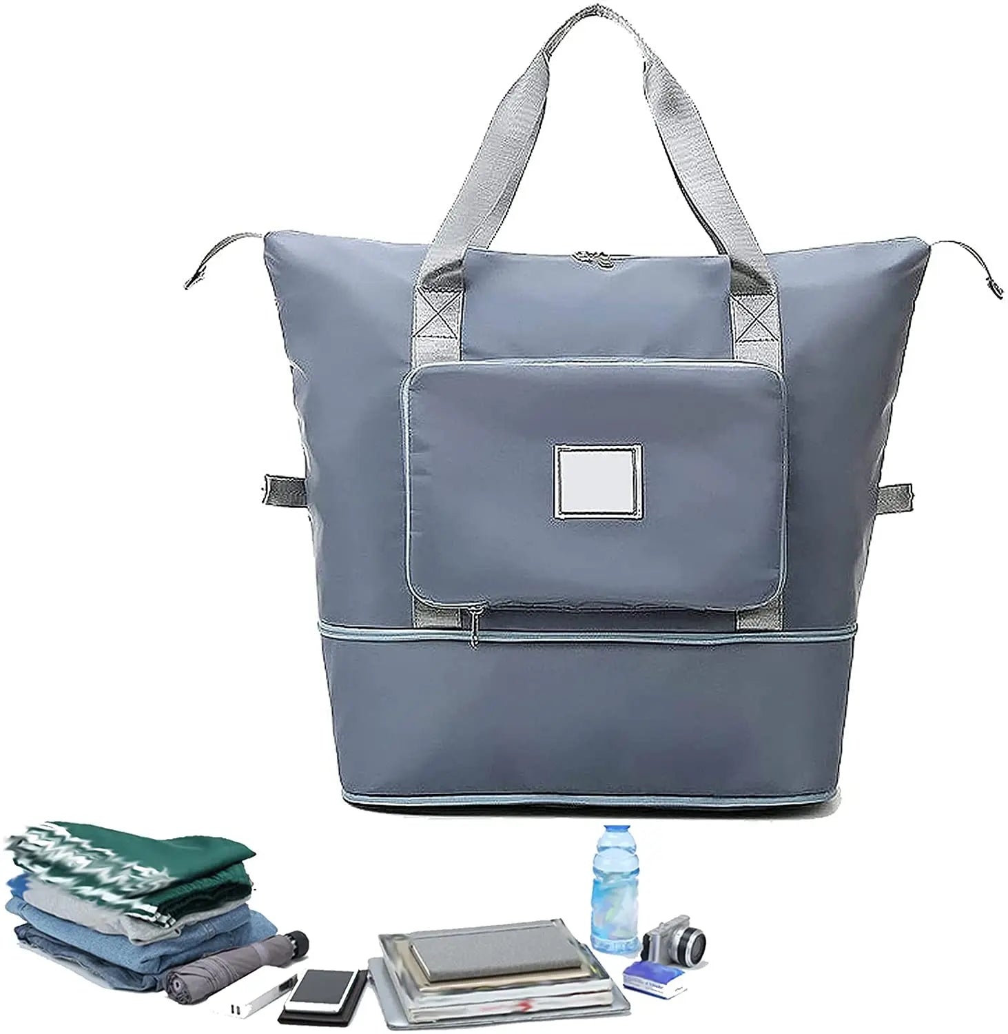Women's Foldable Travel Handbag Large Capacity Shoulder Bag