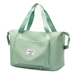 Women's Foldable Travel Handbag Large Capacity Shoulder Bag