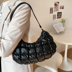 Women's Shoulder Bag Plaid Quilted Crossbody Handbag