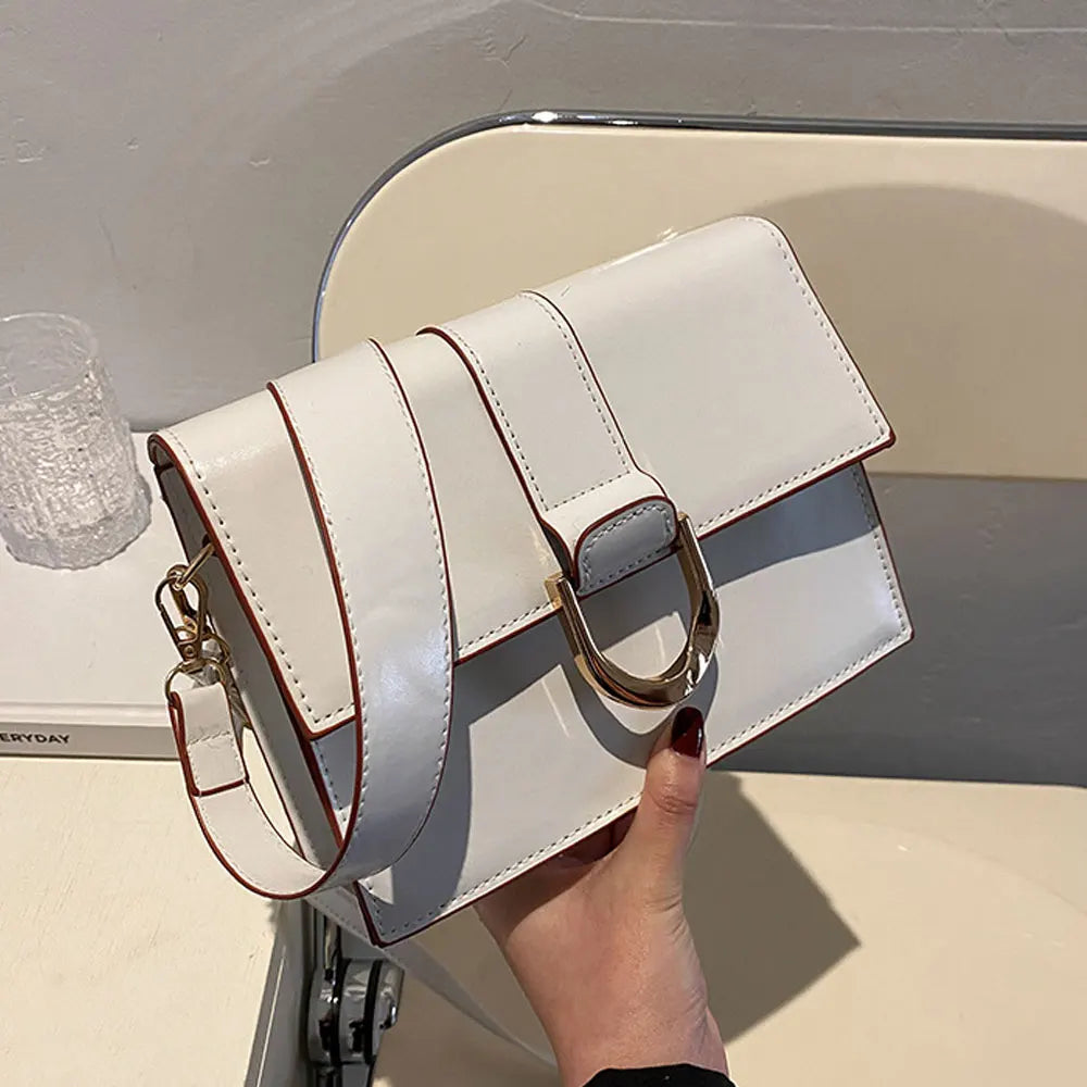 Women's Leather Shoulder Bag Casual Messenger Handbag